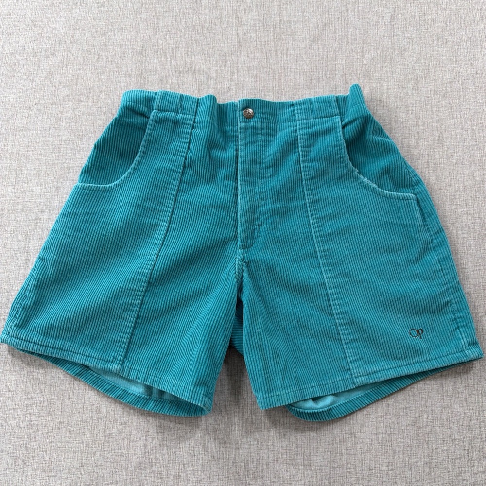 Vintage OP Ocean Pacific Corduroy Shorts Mens 34 80s 90s Surf Made in USA